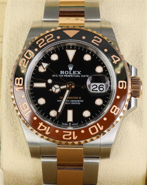 new rolex root beer gmt|Rolex gmt root beer price.